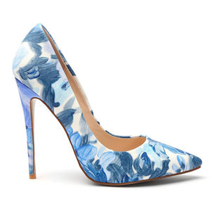 Eleganti <span class=keywords><strong>scarpe</strong></span> eleganti da <span class=keywords><strong>donna</strong></span> marrone con fondo rosso giallo larga larghezza - Product Image 1