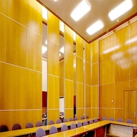 Panneau acoustique mural décoratif pliable, pour décoration commerciale, amovible
