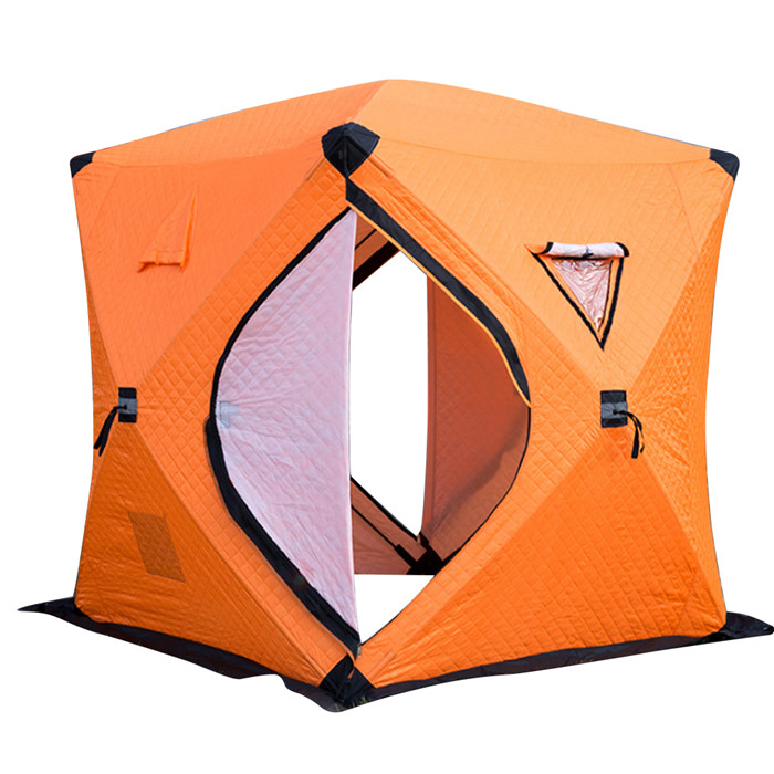 Tienda de campaña de pesca en forma de cubo para invierno, carpa para caza, engrosada carpa de pesca en hielo, novedad