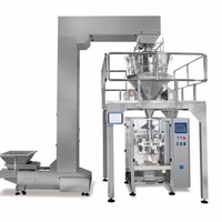 Nouvelle condition automatique économie de main-d 'œuvre sac de riz remplissage sous vide Machine à emballer lignes de traitement des aliments-pour poche de fruits de mer de farine de fruits de mer