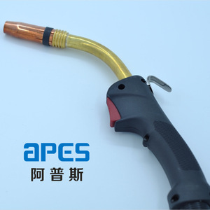 MIG 24 <span class=keywords><strong>CO2</strong></span> refrigerado por <span class=keywords><strong>Gas</strong></span> sopletes de soldadura Euro adaptador de alta calidad el mejor <span class=keywords><strong>precio</strong></span> - Product Image 6