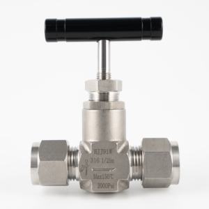 Válvula de Aguja, Presión de Trabajo de 6000 psi, Conexión de Tubo de 1/8 a 3/4 Pulgadas (6 mm a 14 mm), NPT, BSPT, BSPP - Product Image 2