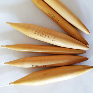 15/20/25mm 80cm Transparent En Plastique BRICOLAGE fait main Rond <span class=keywords><strong>Circulaire</strong></span> En Bois Aiguilles À Tricoter - Product Image 3