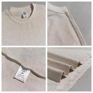305G 100% algodón impresión gimnasio impresión blanco de gran tamaño <span class=keywords><strong>Anime</strong></span> camiseta adolescentes básico cuello redondo Camiseta venta al por mayor camisetas hombres - Product Image 3
