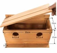 Cage d'extérieur pour les oiseaux, habitacle métallique de grande taille, idéale pour la vente