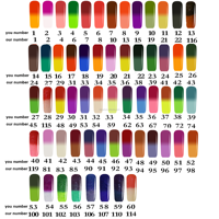 Vernis à ongles thermique changeant de couleur en gros, 120 couleurs, marque privée, gel UV thermique à changement de couleur