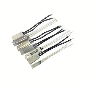 Lot de 5 fusibles de température à disque bimétallique KSD9700 250V 2A 5A 10A, normalement fermé/ouvert, 40-150 degrés Celsius - Product Image 1
