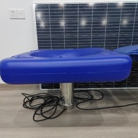 Aérateur solaire flottant pour bassin, machine d'augmentation de l'oxygène, pompe à air pour l'aération de l'eau avec contrôleur, fourni par l'usine