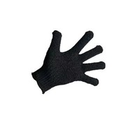Gants de douche exfoliants en nylon à cinq doigts, écologiques, pour le corps, vente en gros