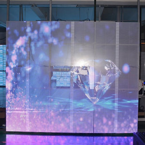 จอแสดงผล LED แบบโปร่งใสสำหรับติดตั้งภายนอกอาคาร รุ่น P16 P33 P25  สำหรับติดตั้งบนกระจกหรือตะแกรง  ใช้สำหรับวิดีโอวอลล์ภายนอกอาคาร - Product Image 6