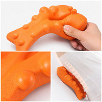 Coussin de massage pour traction cervicale, relaxation corporelle, appareil d'étirement du dos et des épaules, soulagement des douleurs musculaires HMi