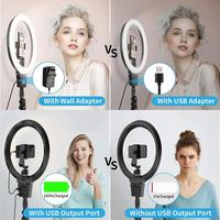 Anneau lumineux Jmary FM12R 12 pouces universel portable à intensité variable, anneau lumineux LED cosmétique avec télécommande et pince de fixation pour téléphone portable