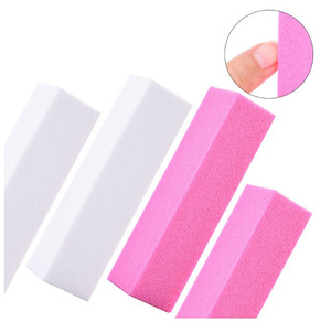 Bloc tampon <span class=keywords><strong>jetable</strong></span> <span class=keywords><strong>Lime</strong></span> à ongles en papier de verre 4 faces Marque privée <span class=keywords><strong>Lime</strong></span> à ongles blanche Tampon de <span class=keywords><strong>lime</strong></span> à ongles - Product Image 3