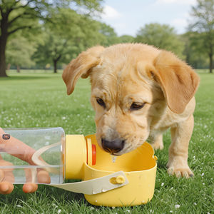 Kitty cetakan makanan kering hewan peliharaan penyimpanan ember Scooper Organizer untuk anjing kucing berguna dapur lemari pengumpan Flip atas tutup Tahun Baru - Product Image 1