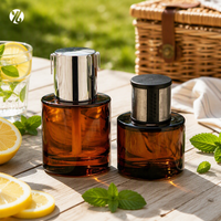 Diffuseur de parfum en verre 100/120/150 ml, flacon de parfum pour voiture, flacon en verre pour huile essentielle, aromathérapie