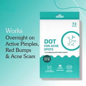 Kit de patchs anti-acné en capsules avec huiles essentielles, invisibles, respirants, à absorption rapide pour le soin de la peau et du visage, à l'acide salicylique - Product Image 3