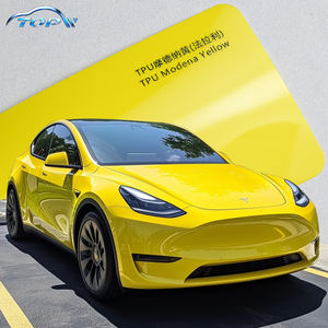 Pellicola TPU <span class=keywords><strong>Modena</strong></span> Gialla Termo-Riparante Idrofobica Facile da Pulire Prezzo per Rotolo - Product Image 1