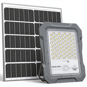 Reflector Solar LED de 60W con Control Remoto, Sensor de Movimiento, Aluminio, Batería de 6000mAh, IP65 Impermeable, Vidrio Templado, Certificación CE - Product Image 5