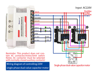 <span class=keywords><strong>AC</strong></span> 220V/380V interruptor de control remoto inalámbrico 2 canales 1000m <span class=keywords><strong>Motor</strong></span> adelante bomba de agua inversa 40A Max. NFC OEM personalizable - Product Image 5