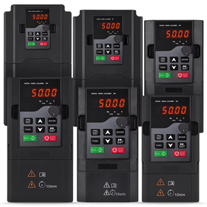 Nhà Máy bán hàng trực tiếp đ<span class=keywords><strong>a</strong></span> năng biến tần 5.5KW đánh giá điện biến tần cho băng tải thang máy và tự động dòng - Product Image 5