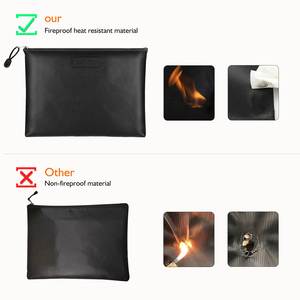3 Packs File Bags <b>Document</b> Organizer 100% File Safe <b>A4</b> Size File <b>Folder</b> Small Middle Large Safes Fireproof - Product Image 6