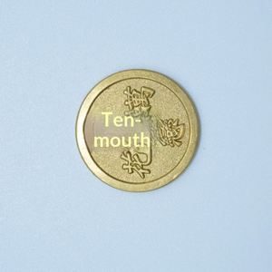 Badge nominatif personnalisé en laiton, motif dessin animé, émaillé, moulé sous pression, avec emballage cadeau pour mariages, anniversaires et remises de diplômes - Product Image 1