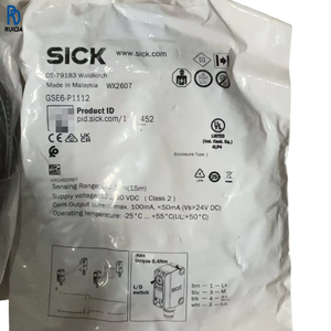 เซ็นเซอร์ควบคุม PLC เซ็นเซอร์โฟโตอิเล็กทริค ยี่ห้อใหม่แกะกล่อง รุ่น GSE6-P1112 - Product Image 1