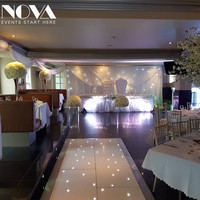 Plancher de danse étincelant LED, sol de danse étoilé, pour mariage, vente en gros, 2020