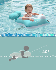 Flotador Inflable de PVC para Bebés con Toldo Removible para Piscina - Product Image 6