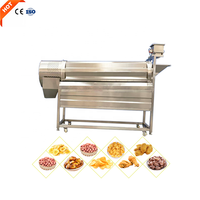 Machine octogonale industrielle pour snacks croustillants chips assaisonnement arôme aliments frits épices poudre liquide mélange revêtement nouveau