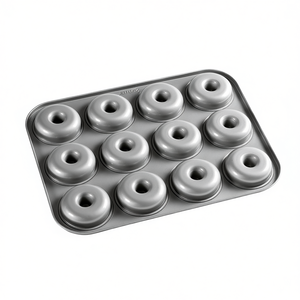 Molde para donas Stadter, bandeja antiadherente para hornear 12 donas caseras - Product Image 2