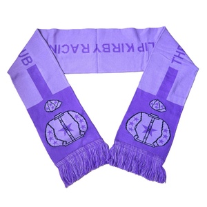 Bufandas de Acrílico Personalizadas de Alta Calidad con Logotipo, Inspiradas en Equipos de Fútbol, Estilo Invernal, Tejido Común, Impresión de Letras, Playa - Product Image 3