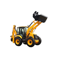 Harga Kompetitif 84C Backhoe Loader Mini Backhoe Loader 4x4 Backhoe Loader Alat Berat Pemindah Tanah