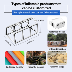 Tenda Gonfiabile Impermeabile per Emergenze, Rifugio Multiuso a Rapido Dispiegamento per Campeggio, Vendita Calda - Product Image 3