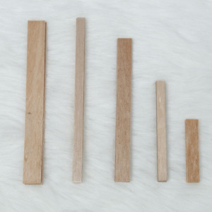 Mèches en Bois pour Bougies 0.5x13x130mm 0.5x8x90mm - Product Image 2