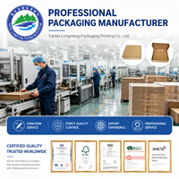 Boîtes rigides en papier kraft brun personnalisées en gros pour pizza, emballages alimentaires compostables biodégradables jetables