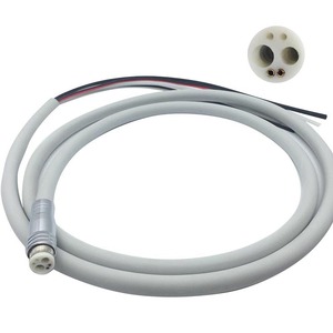 Cable de fibra óptica para pieza de mano dental, tubo de silicona de 6 orificios, varios colores, para accesorios de sillón dental - Product Image 3