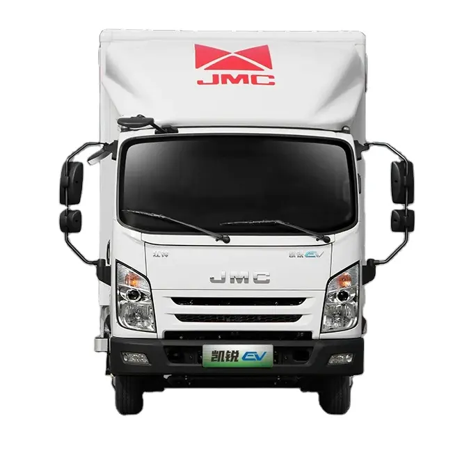 Hot JMC Kairui logistik truk listrik 4*2 buatan Cina grosir tingkat Van