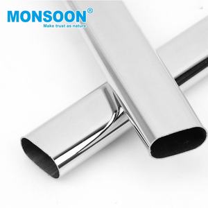 Accessoires de garde-robe en acier inoxydable chromé noir MONSOON, rail épais, quincaillerie de meubles, réduction du bruit, installation facile - Product Image 1