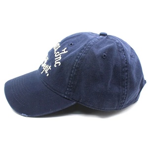 Customize Embroidery Distressed Washed Corduroy Ripped Dad <b>Cap</b> Hat Wholesale High Quality Waterproof Unisex <b>Baseball</b> <b>Caps</b> - Product Image 3