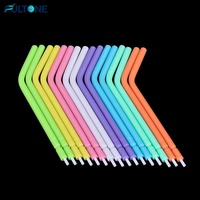 250 Pièces Embouts de Seringue Dentaire Jet d'Air et d'Eau à 3 Voies, Embouts Jet Triple Jetables Colorés, Accessoires d'Instruments Dentaires