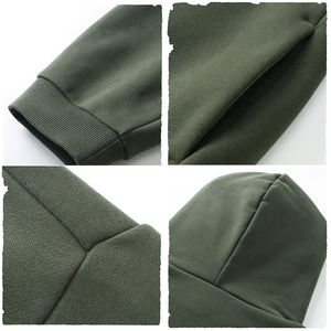 Sudadera con Capucha de Invierno de Primera Calidad, 500 g/m², de Poliéster/Algodón, Estilo Urbano, Gruesa, con Bordado 3D para Diseño - Product Image 6