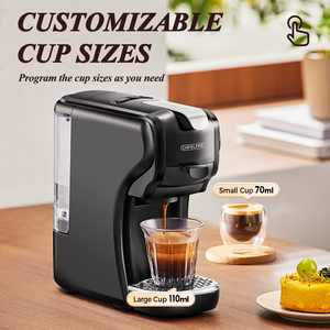 Cafetera Automática 3 en 1 de 200 BAR, Altura de Taza Ajustable, Máquina de Espresso Frío/Caliente, Compatible con Uso en Casa/Oficina/Hotel - Product Image 5