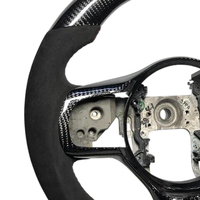 Volante de Fibra de Carbono Personalizado de Fábrica para Mitsubishi Lancer Evolution Evo 10 X 2008 2009 2010 2011 2012 2013 2014 2015