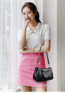 New High Quality Women Messenger Bags for Women PU Leather Crossbody Bags Ladies Designer Shoulder Bags <b>Tote</b> Handbags and Purses - Product Image 2