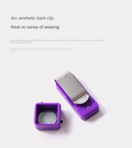 Clip de chocolate para billar, 5 colores, portátil, triangular, plástico, tiza para <span class=keywords><strong>piscina</strong></span>, soporte magnético, precio al por mayor - Product Image 6