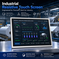 Mochuan Panel Táctil HMI de 15.6 Pulgadas con PLC, Pantalla TFT LCD, Ethernet, Control Modbus para Máquinas de Grabado Láser