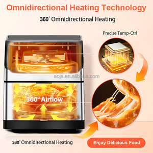 Aoja Nồi chiên không khí lót Silicone, <span class=keywords><strong>8</strong></span> <span class=keywords><strong>inch</strong></span> thực phẩm an toàn lò Nồi chiên không khí phụ kiện, dễ dàng làm sạch Silicone Nồi chiên không khí giỏ - Product Image 6