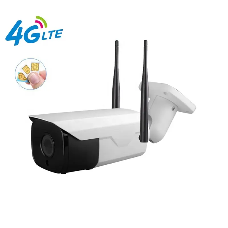 3G 4G SIM Card Wireless Dome with SD Card Slot for local storage IP Camera