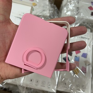 Funda Plegable <span class=keywords><strong>de</strong></span> Silicona con Anillo para Dedo para <span class=keywords><strong>Samsung</strong></span> Galaxy Z Flip 7 Flip6 Flip5, Funda Protectora Completa <span class=keywords><strong>de</strong></span> TPU con Degradado <span class=keywords><strong>de</strong></span> Lujo - Product Image 4